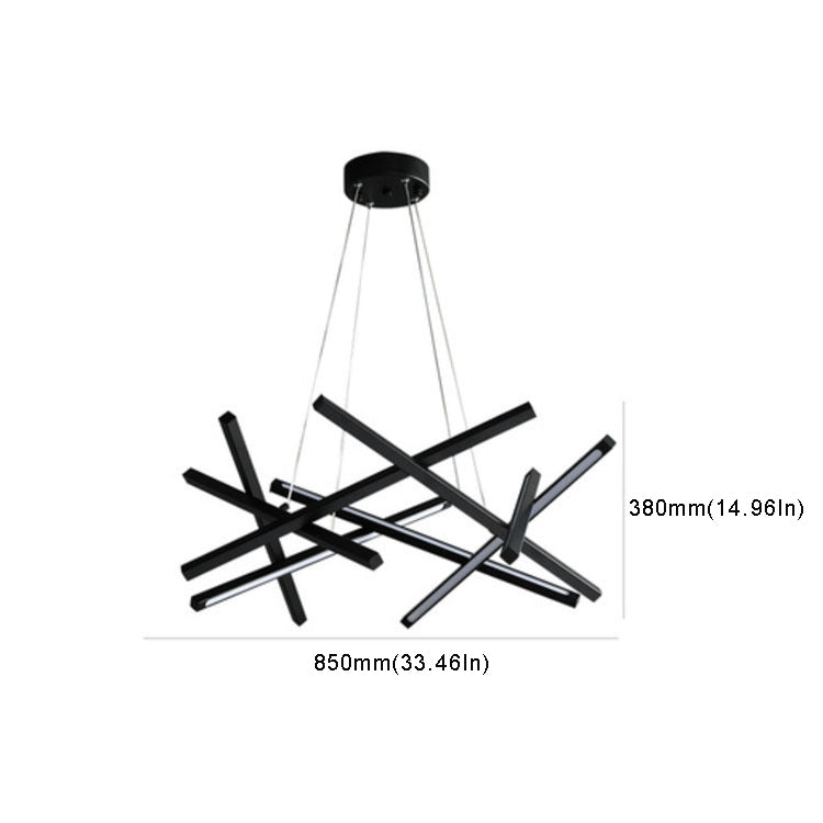 Stylish Atomic Sputnik Ceiling Fixture - 8 Light LEDs