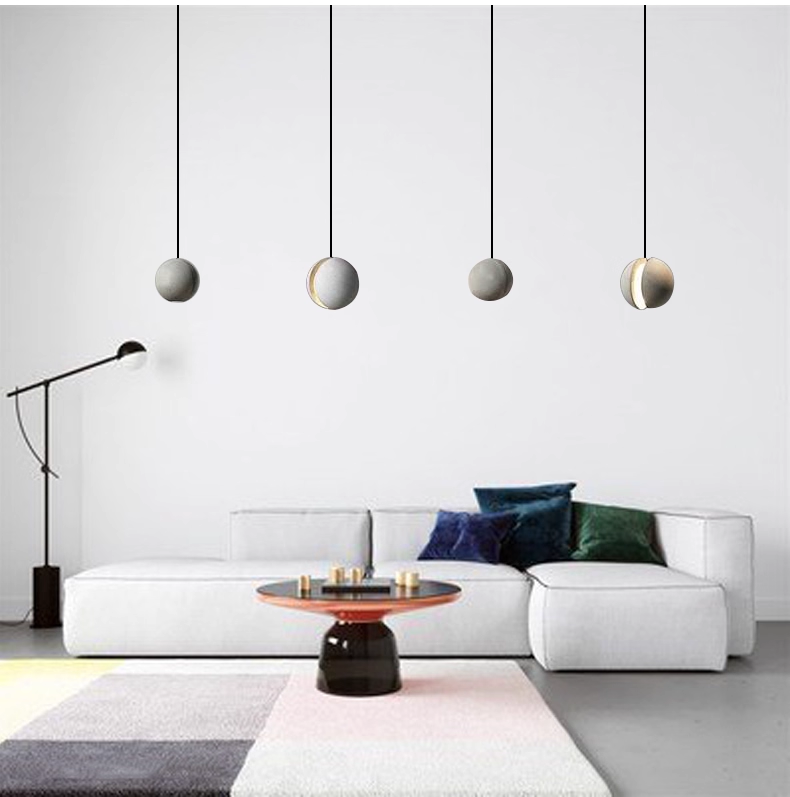 Vintage Ceramic Unique Pendant Light - LED Ceiling Lighting