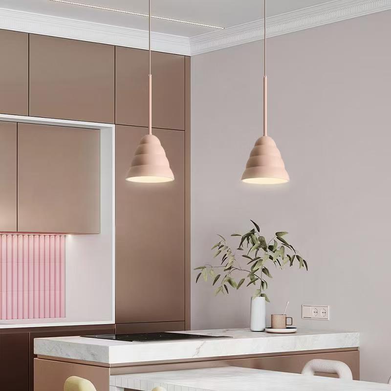 White Long Tube Multi-Light Staircase Chandelier – Sleek Linear Design for Stairwell Illumination