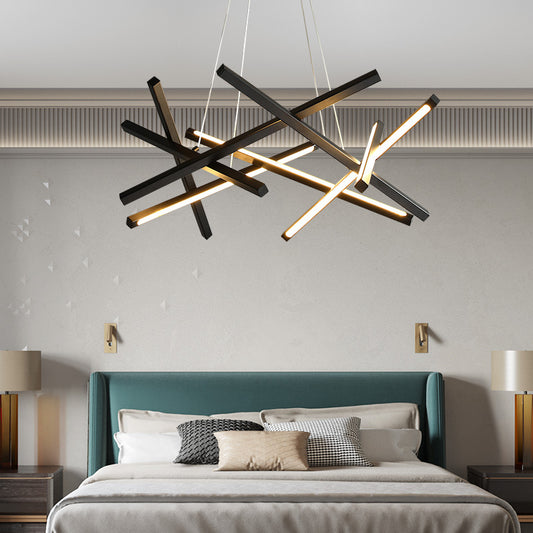 Stylish Atomic Sputnik Ceiling Fixture - 8 Light LEDs
