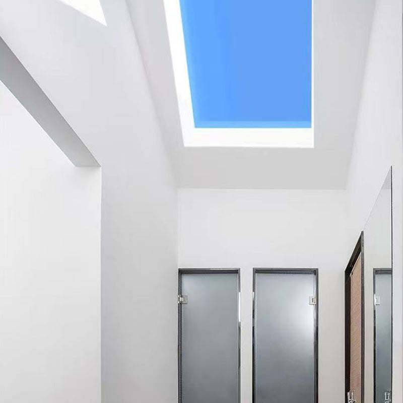 Blue Sky Ceiling Light23.6*23.6", Natural Sky Panel LED Ceiling Lamp for Kids Room, Bathroom, Kitchen, Indoor Home Decor Lighting Fixture