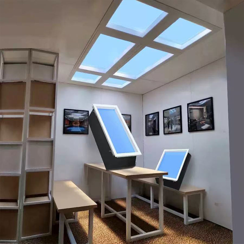 Blue Sky Ceiling Light23.6", Natural Sky Panel LED Ceiling Lamp for Kids Room, Bathroom, Kitchen, Indoor Home Decor Lighting Fixture