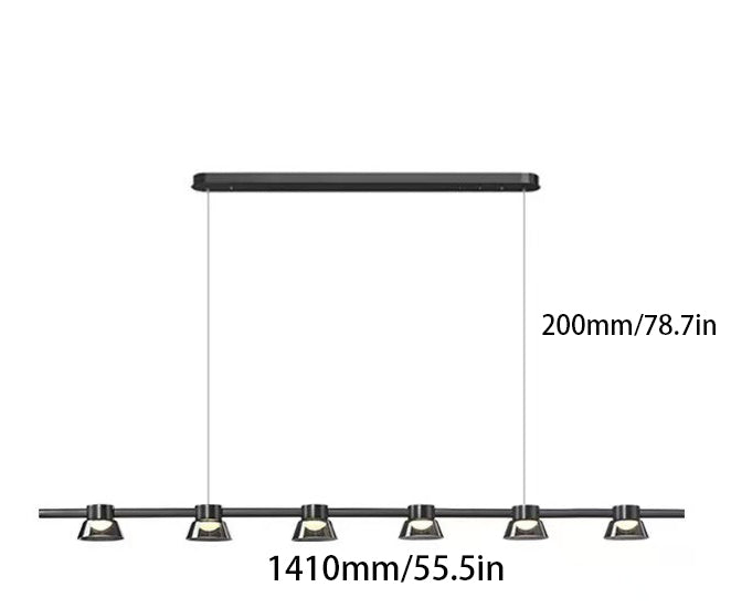 Exquisite Ring - shaped LED Pendant Lamp Featuring Smoke - Gray Glass Shades