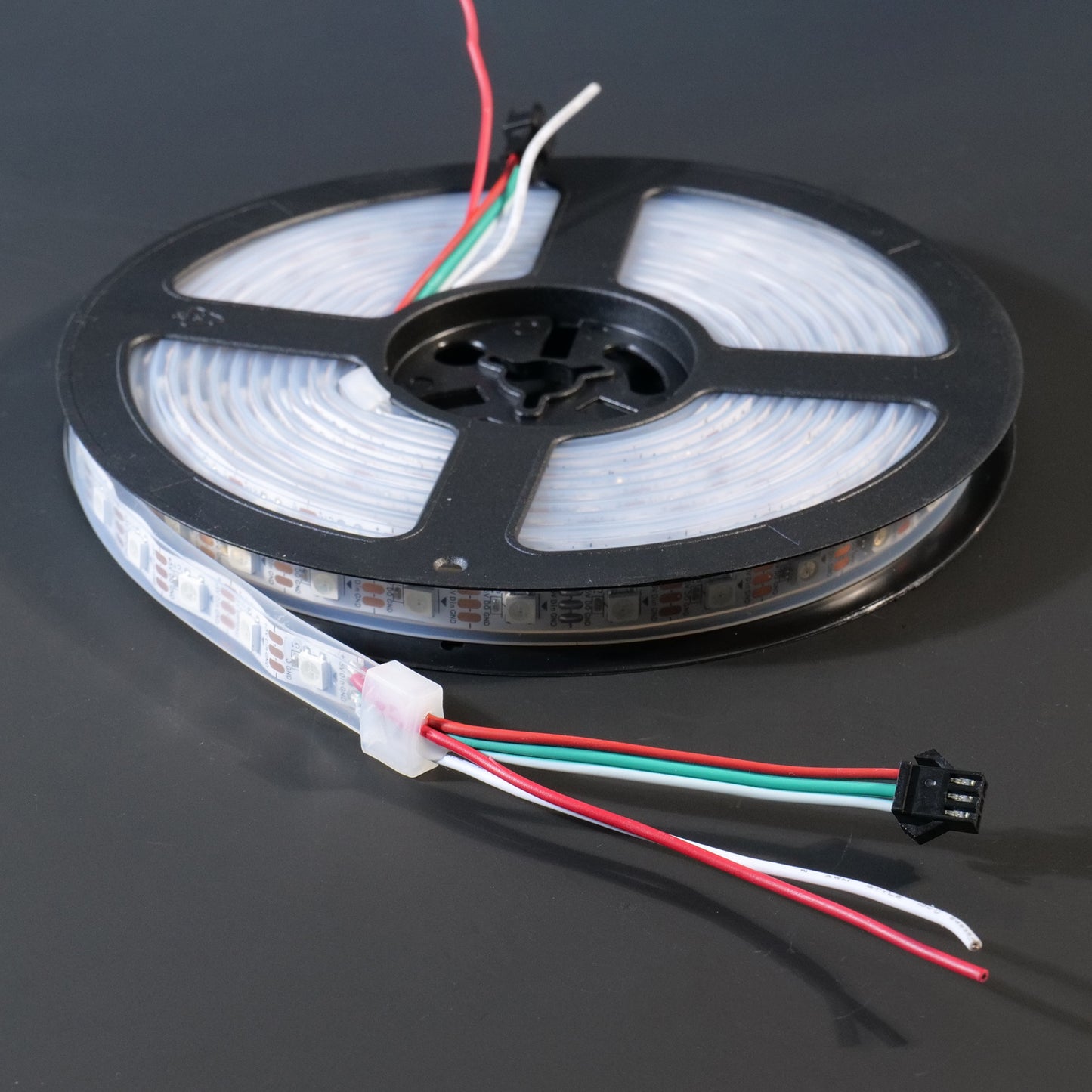 WS2812 RGB LED Pixel Strip 5050SMD Pure Gold Plated ,Flexible Full Color, DC 5V, 30-144 Pixels/Meter Optional