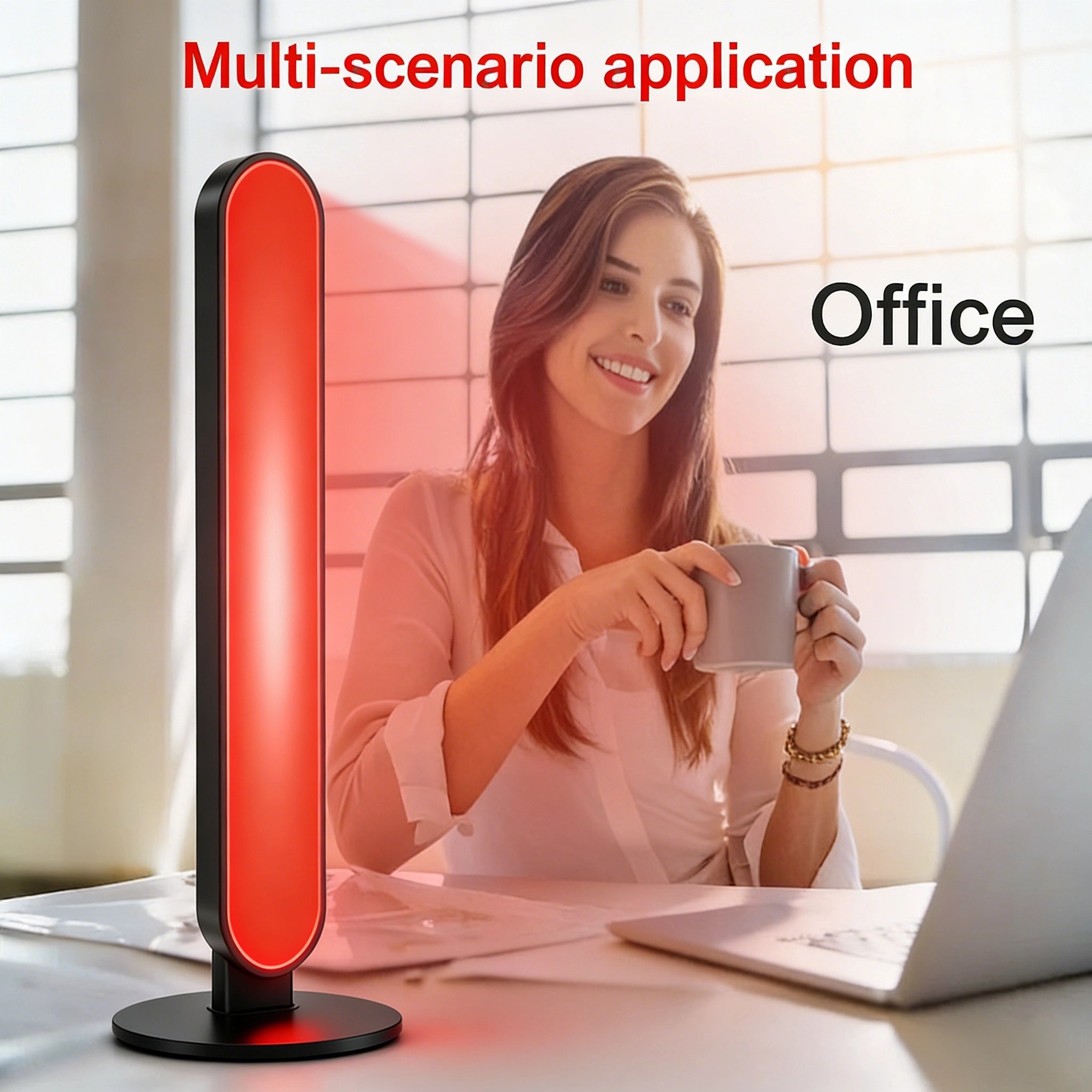40 LED red light therapy strips, 660nm red and 850nm near-infrared, USB 5V portable panel, suitable for home offices, men, women, athletes, and the elderly.