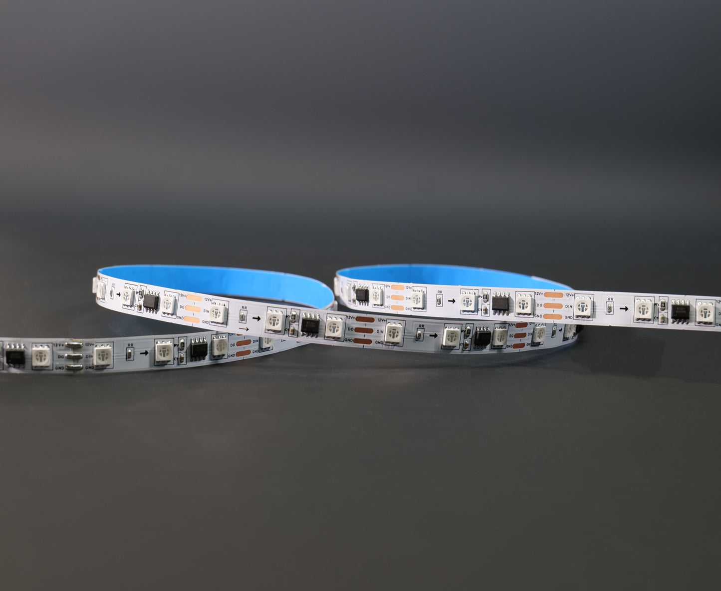 WS2811 RGB IC LED Strip - 30-96 LEDs/M Flexible DC 12V with Dynamic Chasing Effects & Ultra Bright Technology for DIY Projects & Home Decor