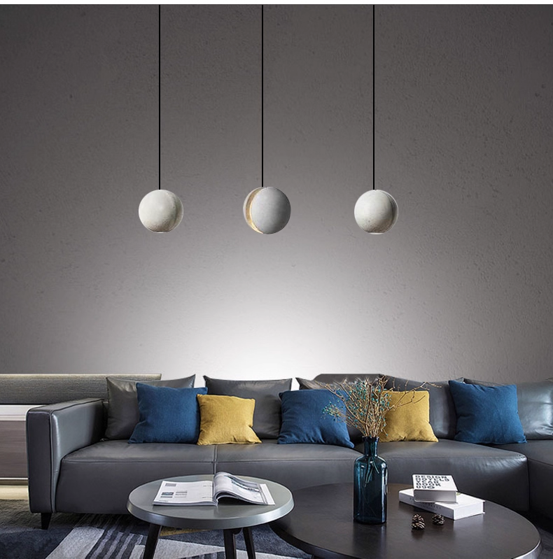 Vintage Ceramic Unique Pendant Light - LED Ceiling Lighting