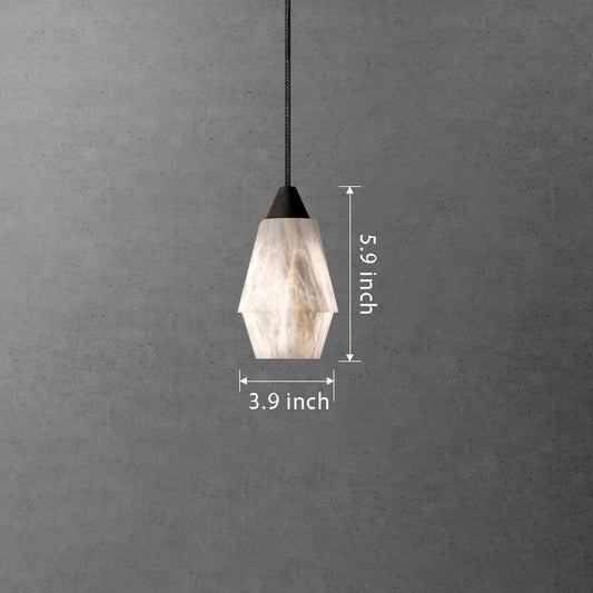 Alabaster 1-Light Pendant Light , Ideal for Kitchen Island
