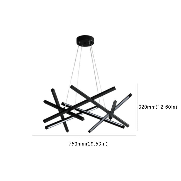 Stylish Atomic Sputnik Ceiling Fixture - 8 Light LEDs