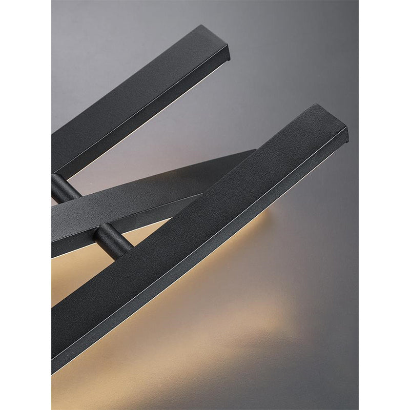 LED Dimmable Long Lines Chandelier for Dining Room