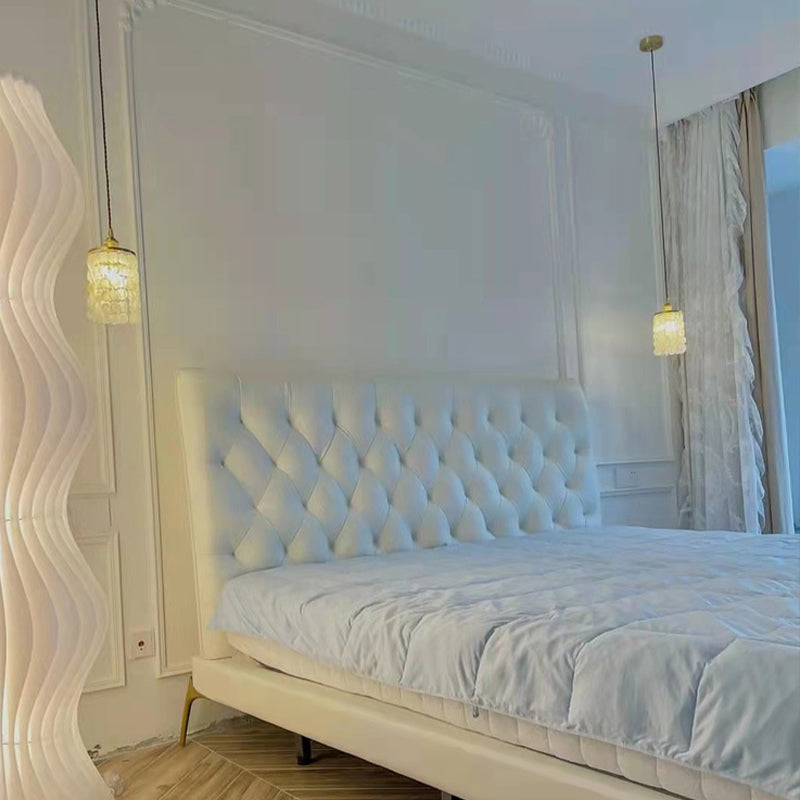 Elegant Tiered Seashell Pendant Light, Coastal Capiz Shell Chandelier