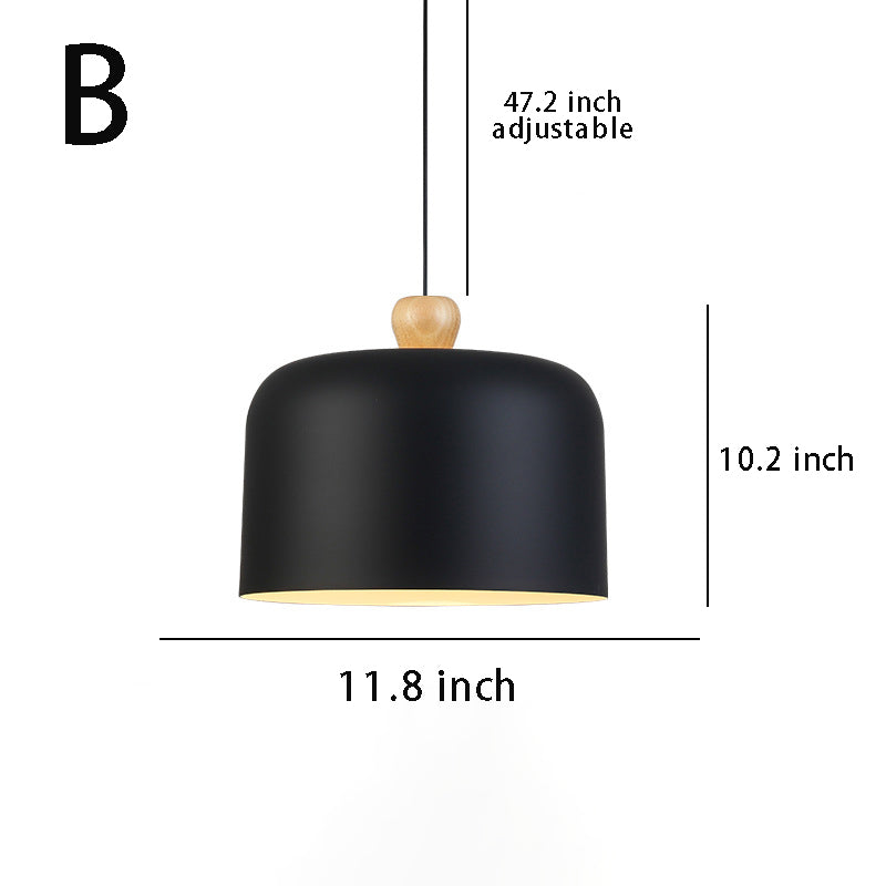 Pleat Box 1-Light LED Pendant Light , Black/White Aluminum Hanging Fixture