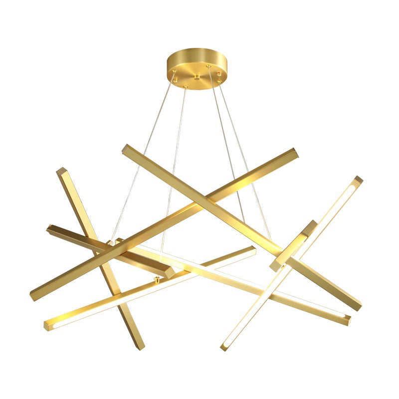 Stylish Atomic Sputnik Ceiling Fixture - 8 Light LEDs