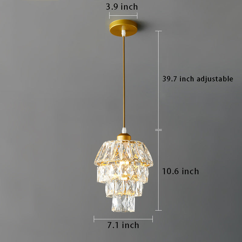 Crystal Mini 1-Light Pendant Light