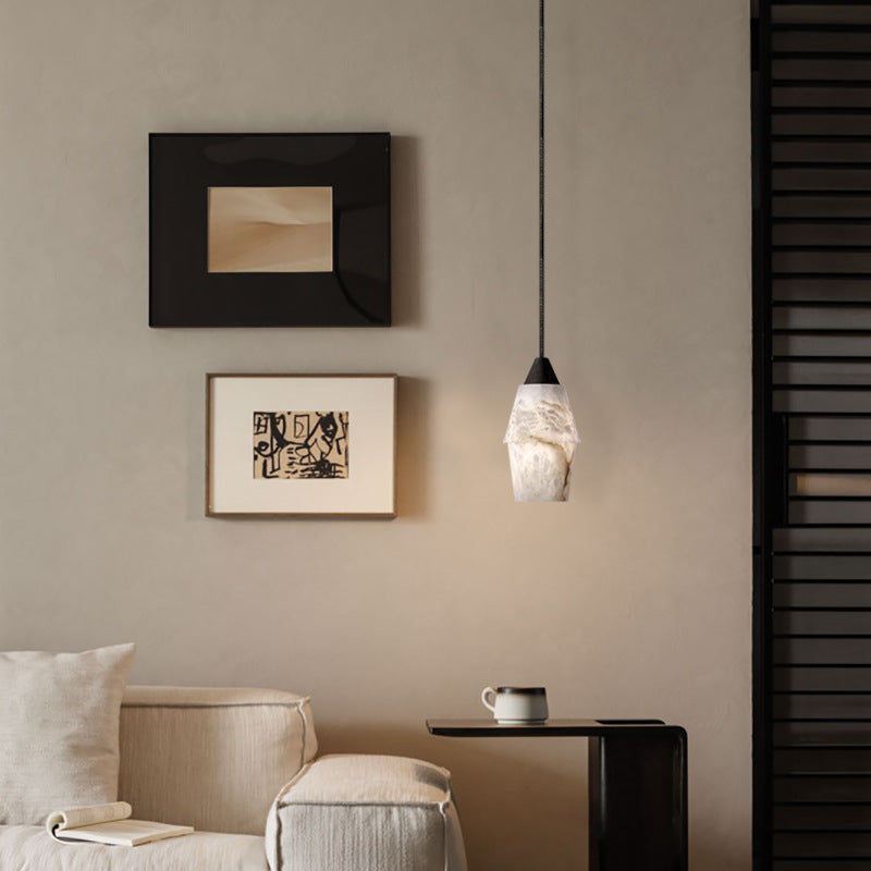 Alabaster 1-Light Pendant Light , Ideal for Kitchen Island