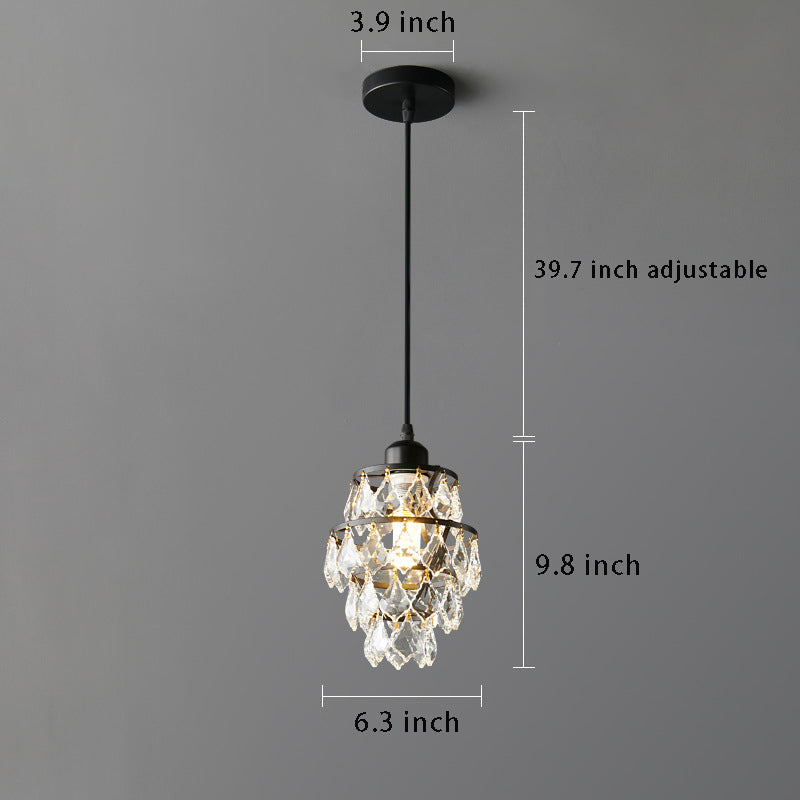 Crystal Mini 1-Light Pendant Light