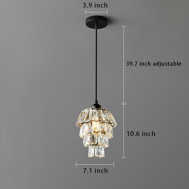 Crystal Mini 1-Light Pendant Light