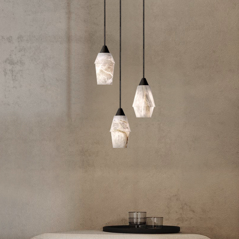 Alabaster 1-Light Pendant Light , Ideal for Kitchen Island