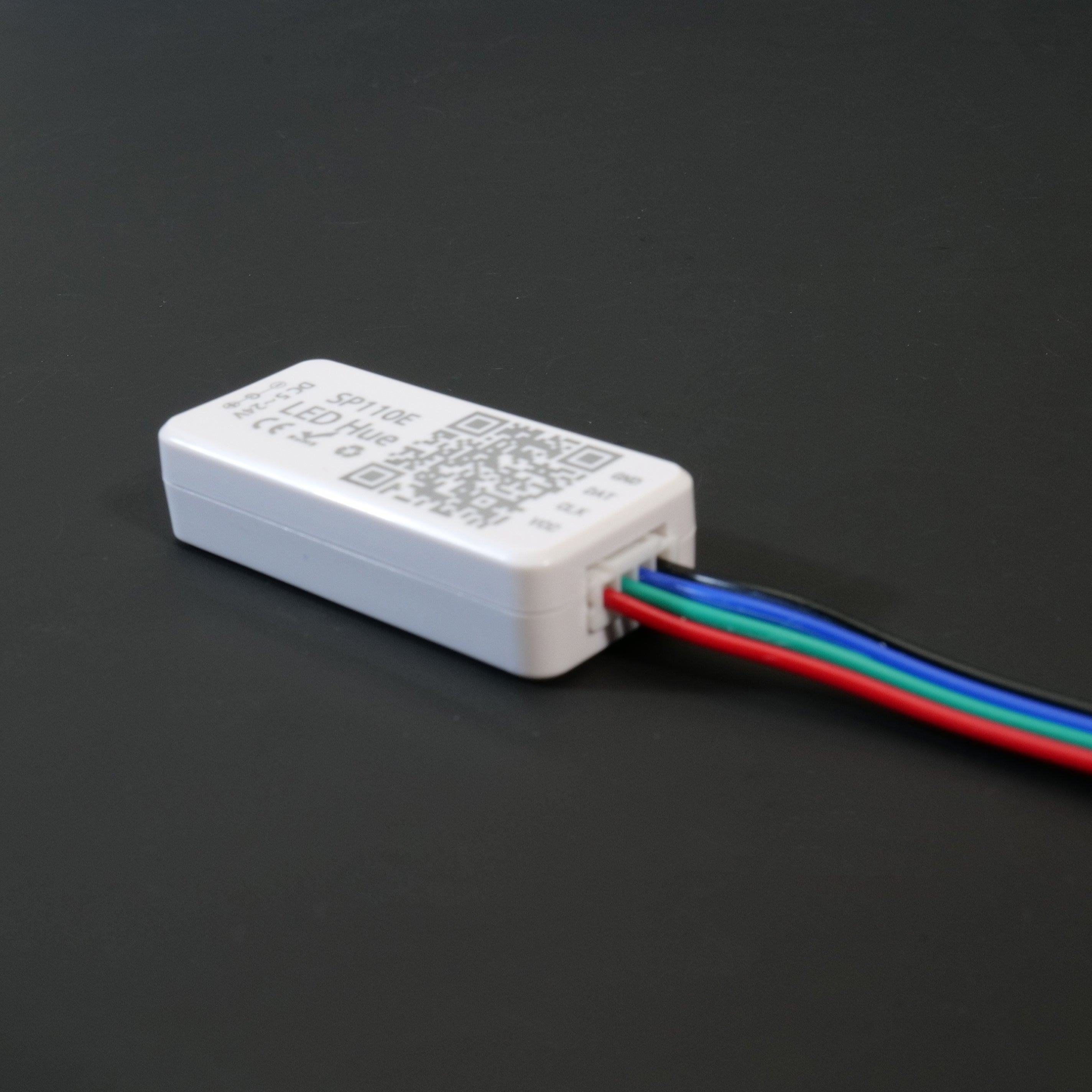 SP110E Mini Bluetooth LED Pixels Controller - App Controlled, Compatible with WS2812B/WS2811/WS2813/WS2815/SK6812 Strips