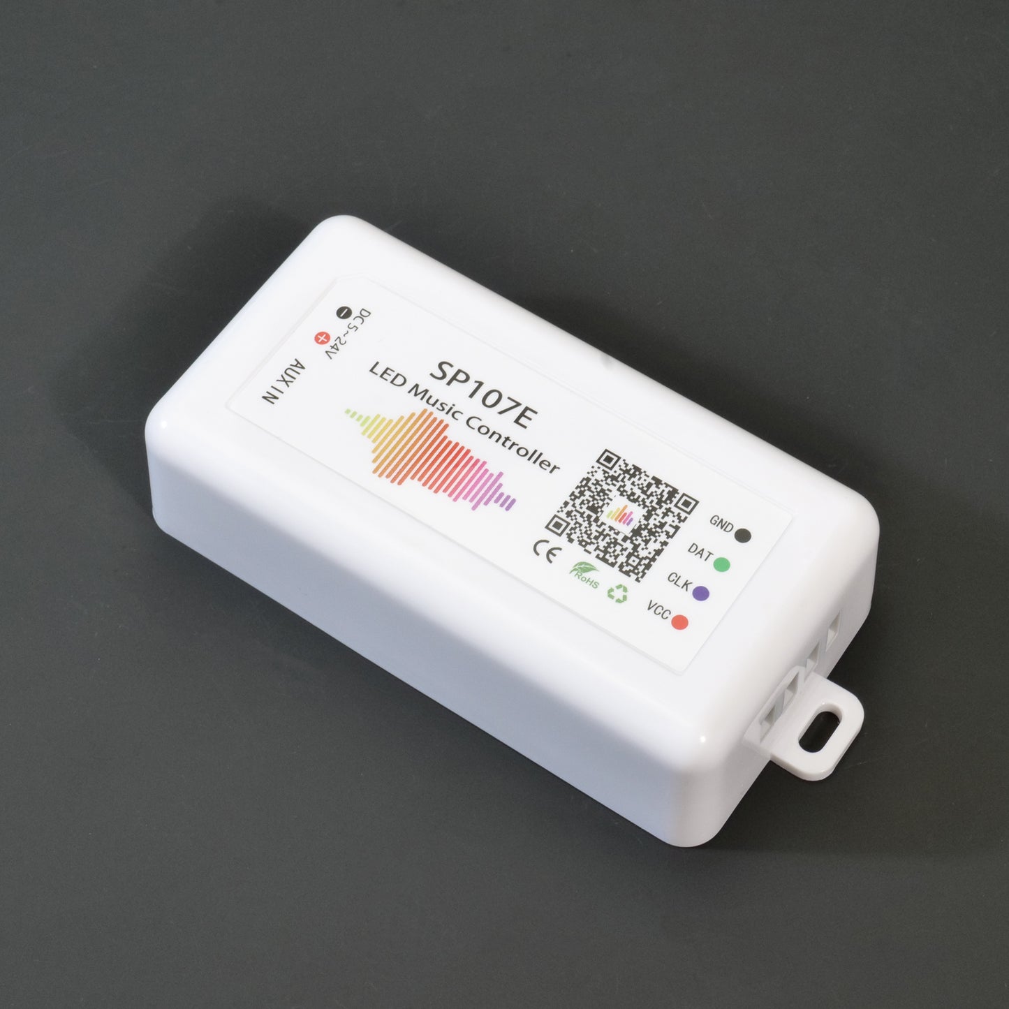 SP107E SPI Bluetooth LED Controller - Music Sync, DC5V-24V Wide Voltage for Pixels Strip/String/Modules