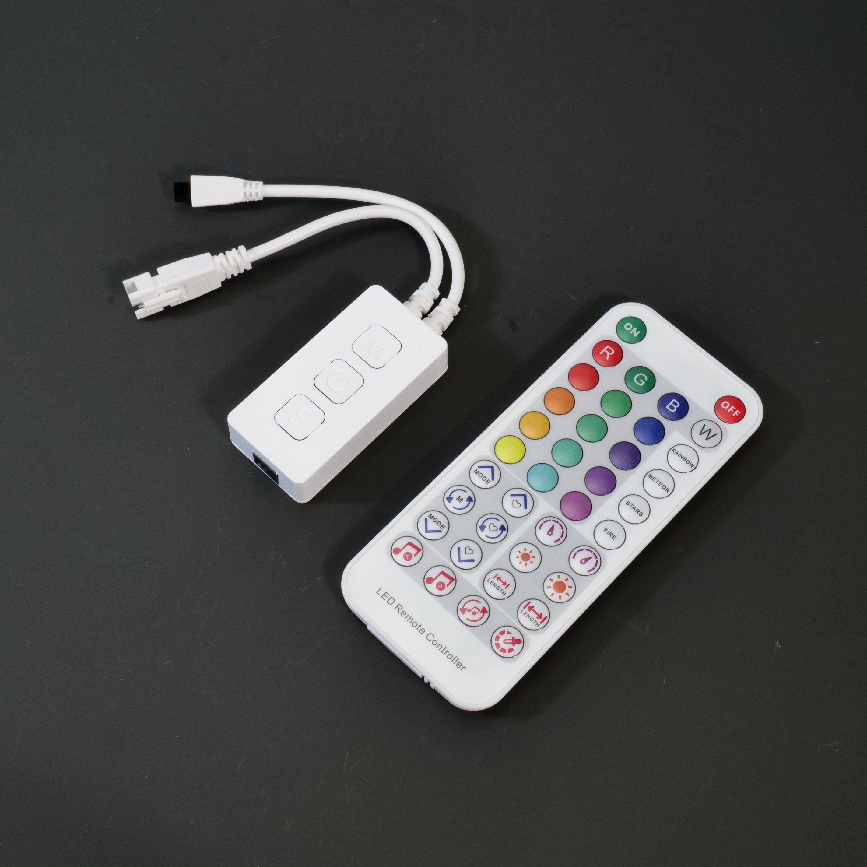 SP611E Bluetooth LED Controller - DC5V-24V, Compatible with WS2812B/WS2811/SK6812 LED Strips