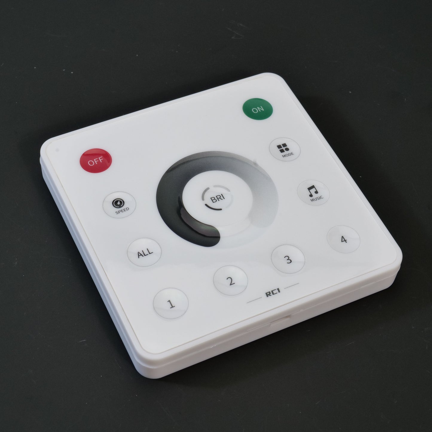 RC1-RC4 2.4GHz Wall Touch LED Remote - SPI PWM for SP63*E Controllers, Compatible with FCOB/DIM/CCT/RGB/RGBW/WS2812B Pixel Strips, 3V