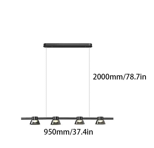 Exquisite Ring - shaped LED Pendant Lamp Featuring Smoke - Gray Glass Shades